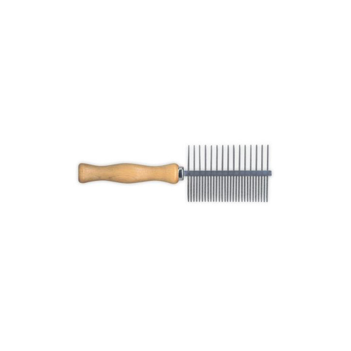 Peigne Manche Bois Double