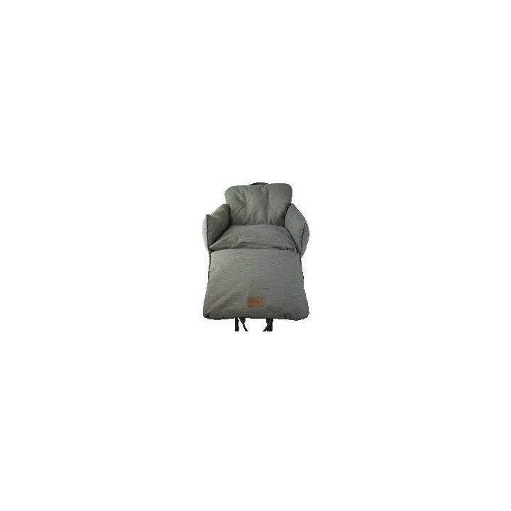 FAUTEUIL VOITURE NAYA EN TEFLON GRIS