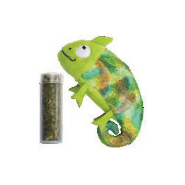 KONG® REFILLABLES CHAMELEON KONG® CAT PUZZLEMENTS HIDEAWAY