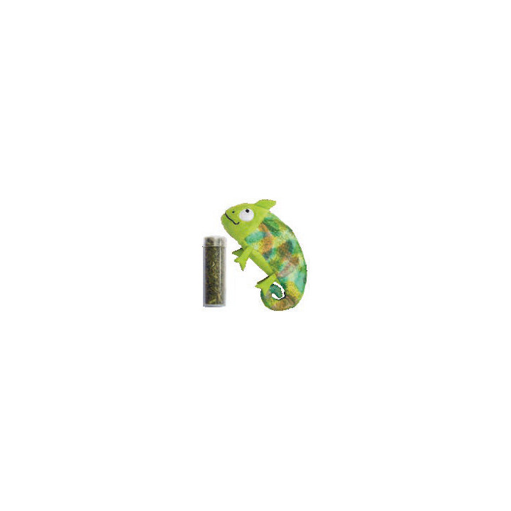 KONG® REFILLABLES CHAMELEON KONG® CAT PUZZLEMENTS HIDEAWAY