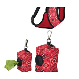 Harnais Bandana rouge