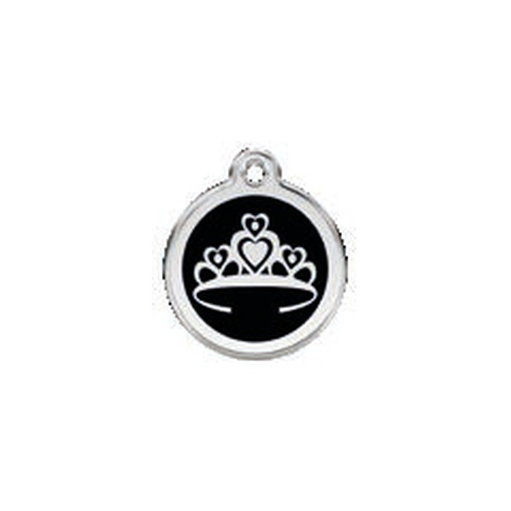 Médaille chien Red Dingo - Couronne noir