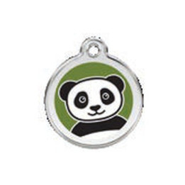 Médaille chien Red Dingo - Panda vert