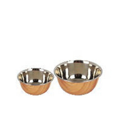 Gamelle inox design bois