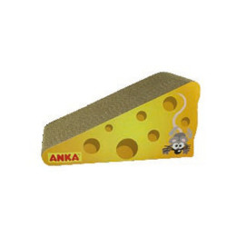 Griffoir carton Gruyère avec herbe à chat