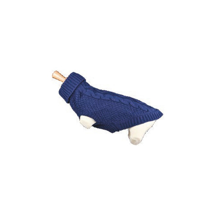 Pull fantaisie torsadé pour chien