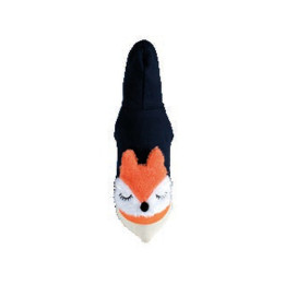 Sweat renard noir pour chien