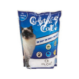 Litière Crystal Cat sans odeurs Oh My Cat