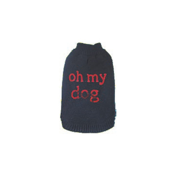 Pull fantaisie noir Oh My Dog