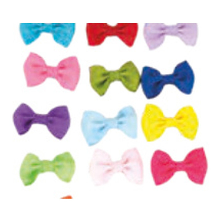 Nœuds multicolores pour animaux - 50 pièces