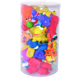 LOT DE 24 JOUETS LATEX "MAISON"
