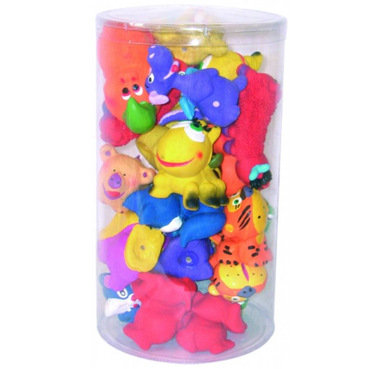 LOT DE 24 JOUETS LATEX "MAISON"