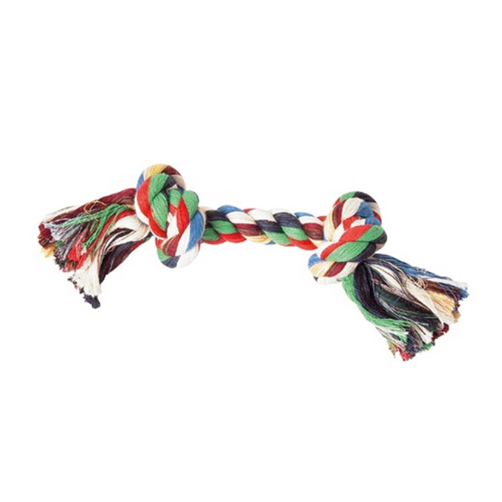 Jouet corde 2 nœuds TPR pour chien